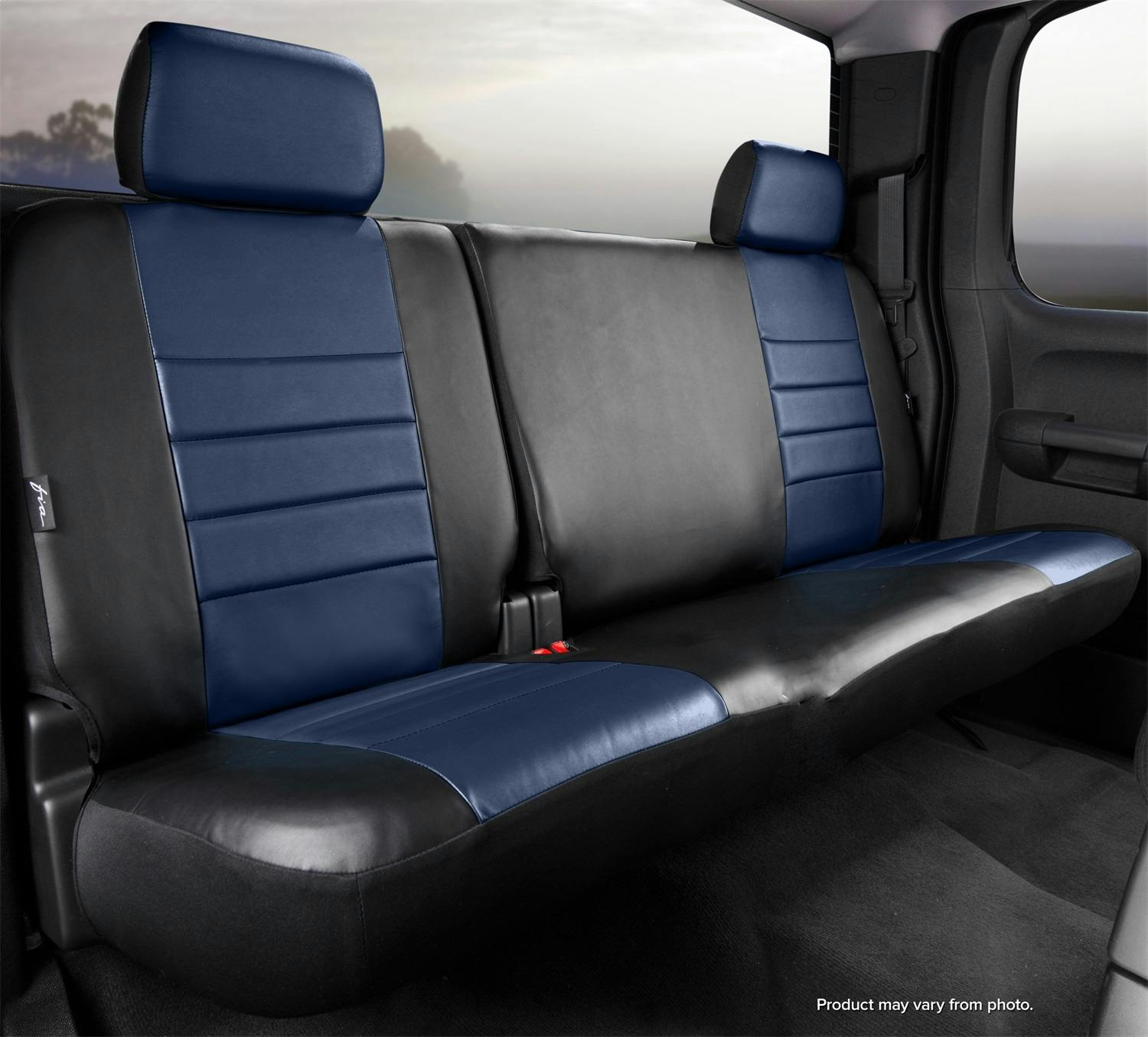 Fia SL65-11 BLUE LeatherLite™ Custom Seat Cover
