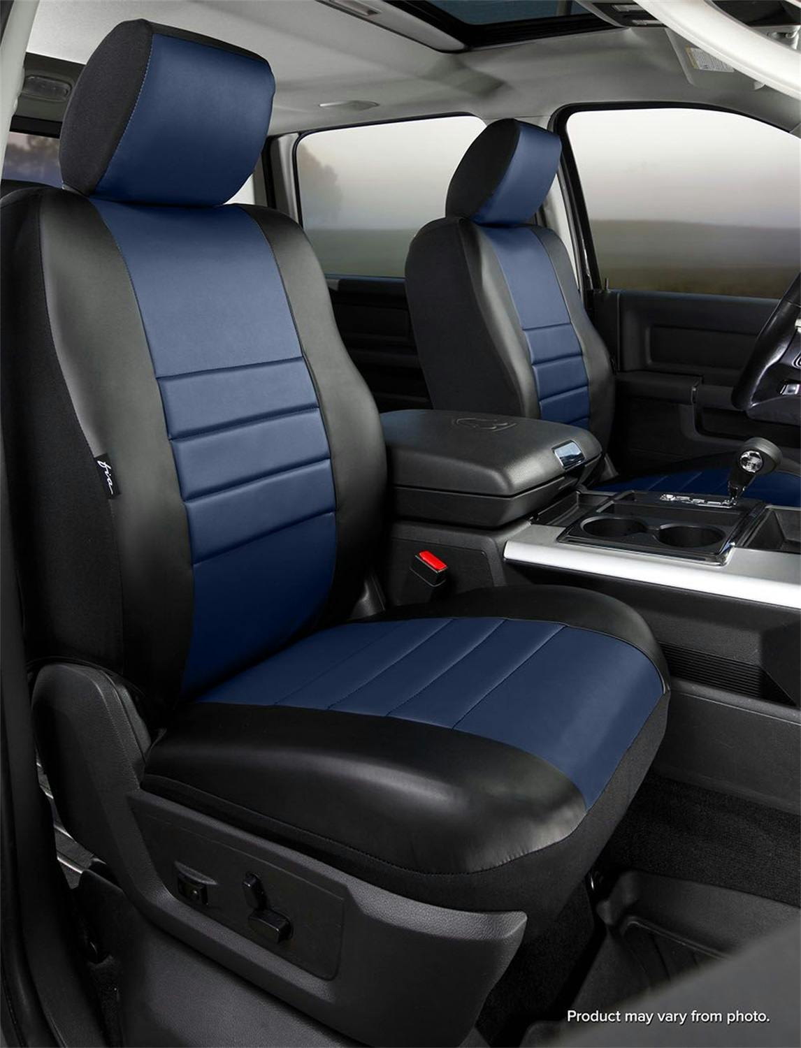 Fia SL67-72 BLUE LeatherLite™ Custom Seat Cover