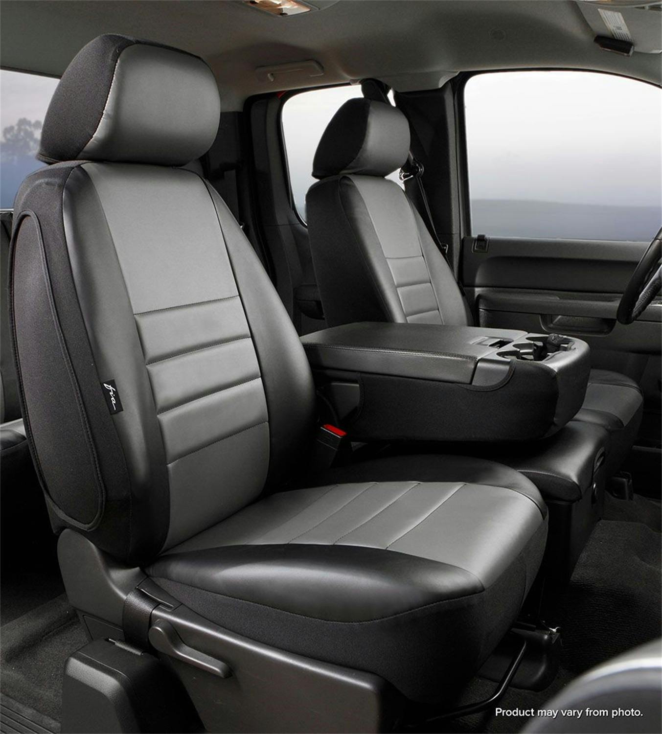 Fia SL67-10 GRAY LeatherLite™ Custom Seat Cover