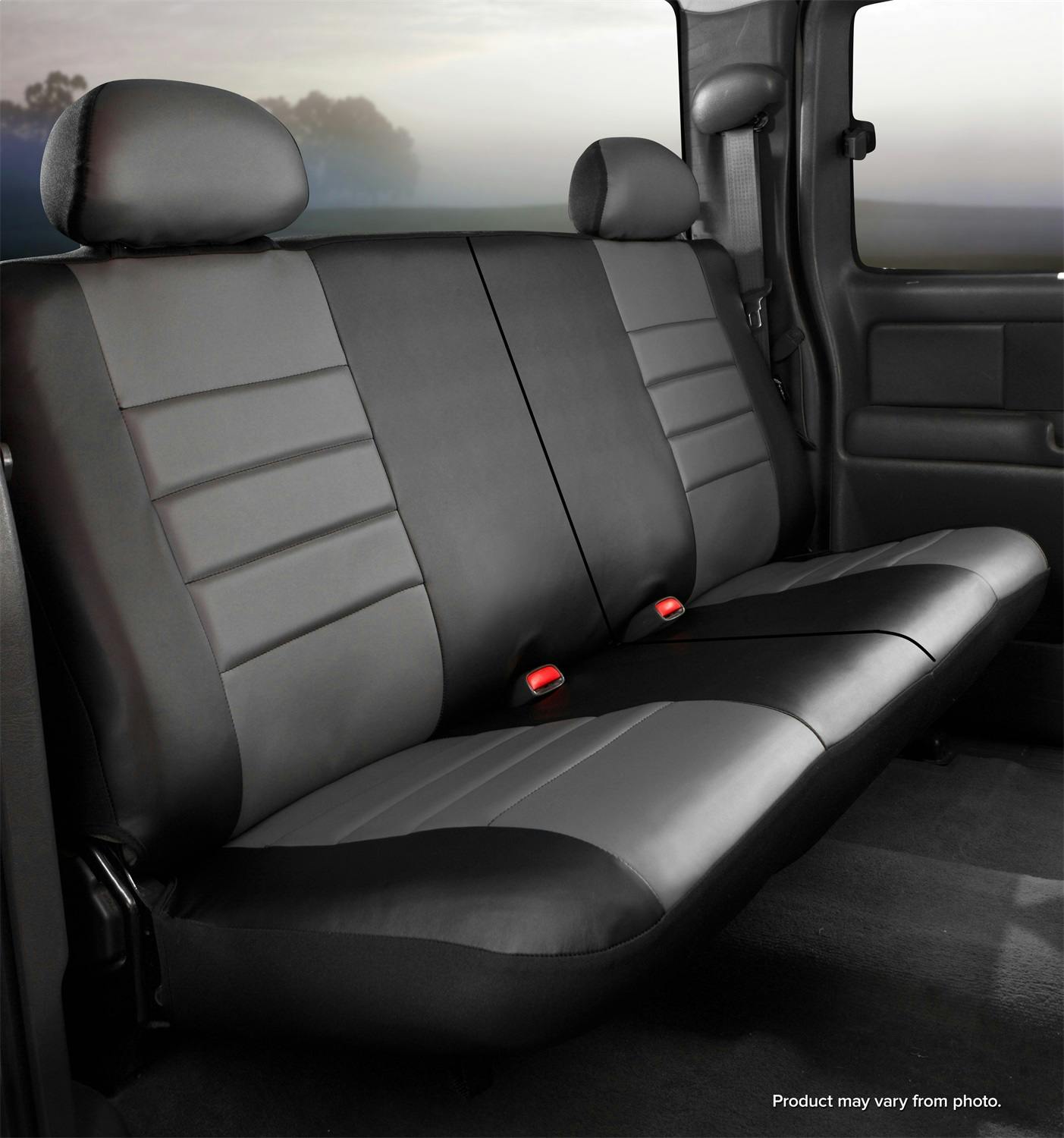 Fia SL65-13 GRAY LeatherLite™ Custom Seat Cover