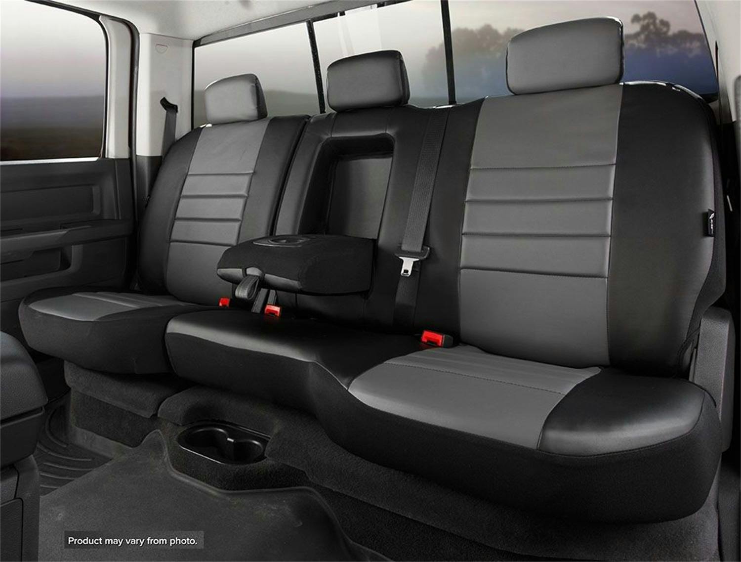 Fia SL62-17 GRAY LeatherLite™ Custom Seat Cover