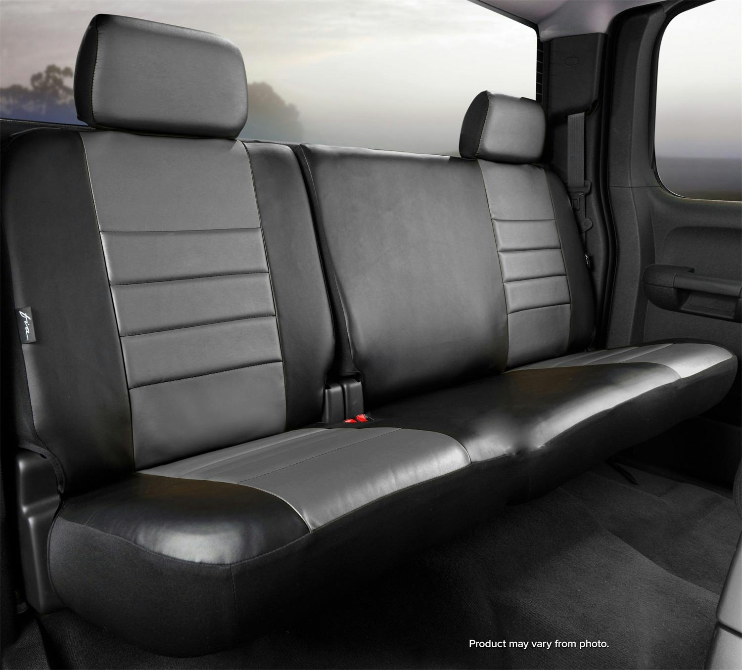 Fia SL62-23 GRAY LeatherLite™ Custom Seat Cover