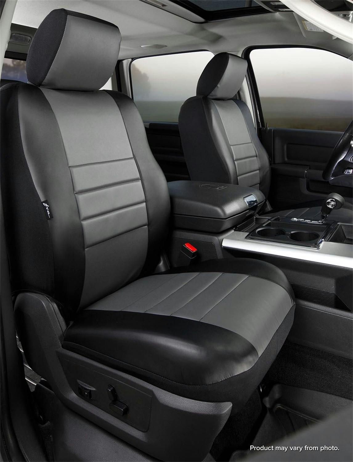 Fia SL62-99 GRAY LeatherLite™ Custom Seat Cover