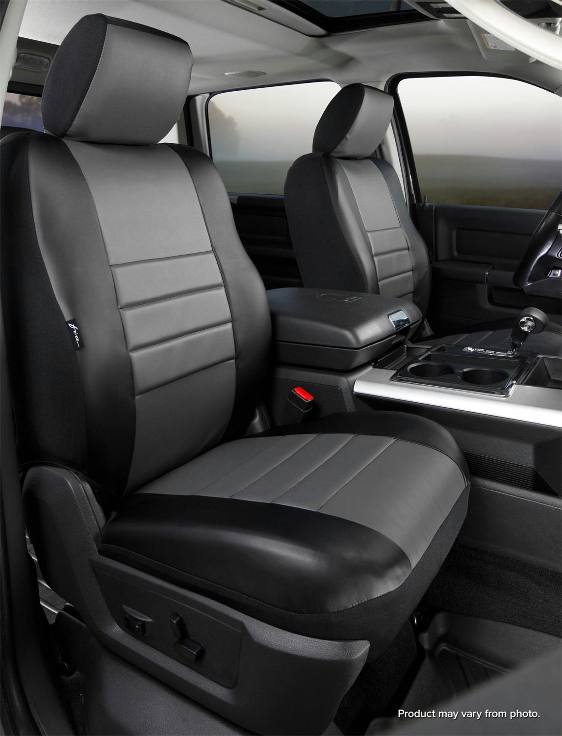 Fia SL68-5 GRAY LeatherLite™ Universal Fit Seat Cover