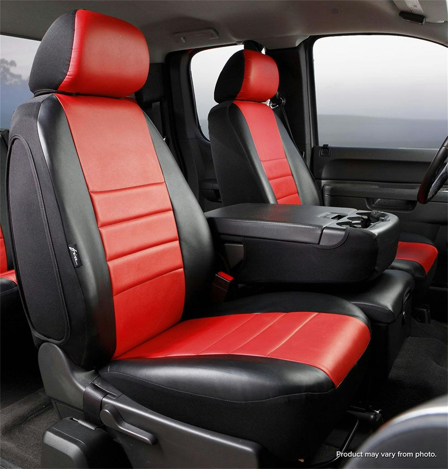 Fia SL68-38 RED LeatherLite™ Custom Seat Cover