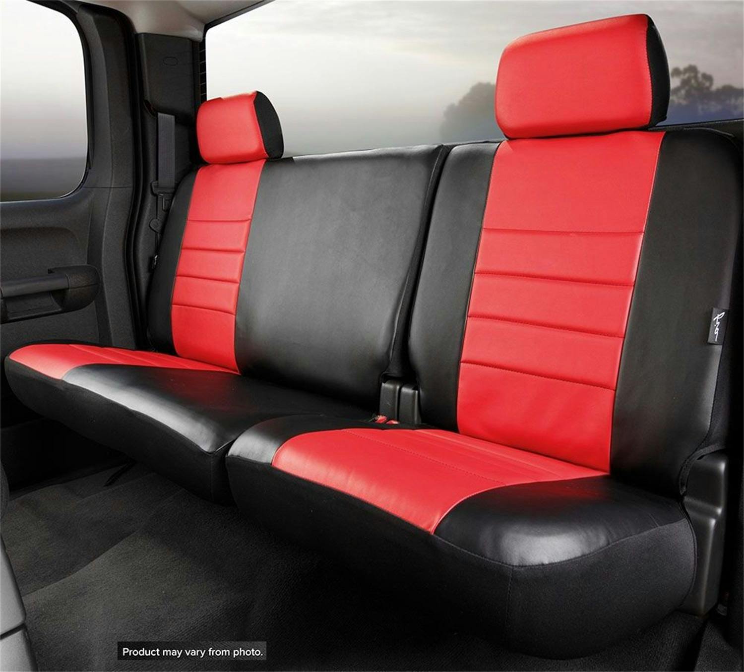 Fia SL62-52 RED LeatherLite™ Custom Seat Cover