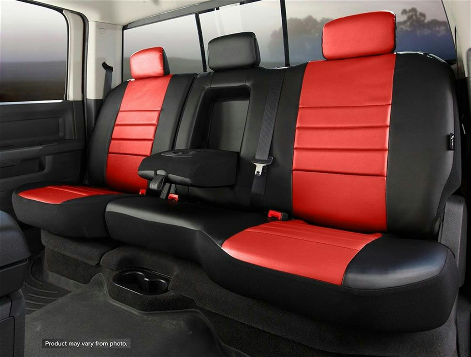 Fia SL62-17 RED LeatherLite™ Custom Seat Cover