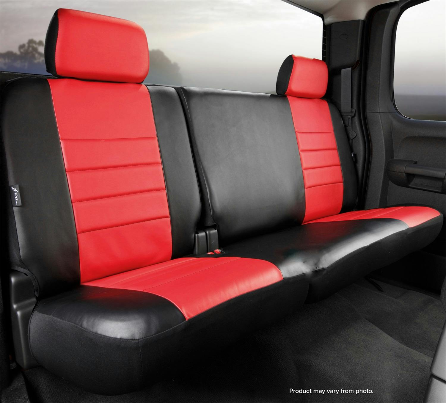 Fia SL62-23 RED LeatherLite™ Custom Seat Cover