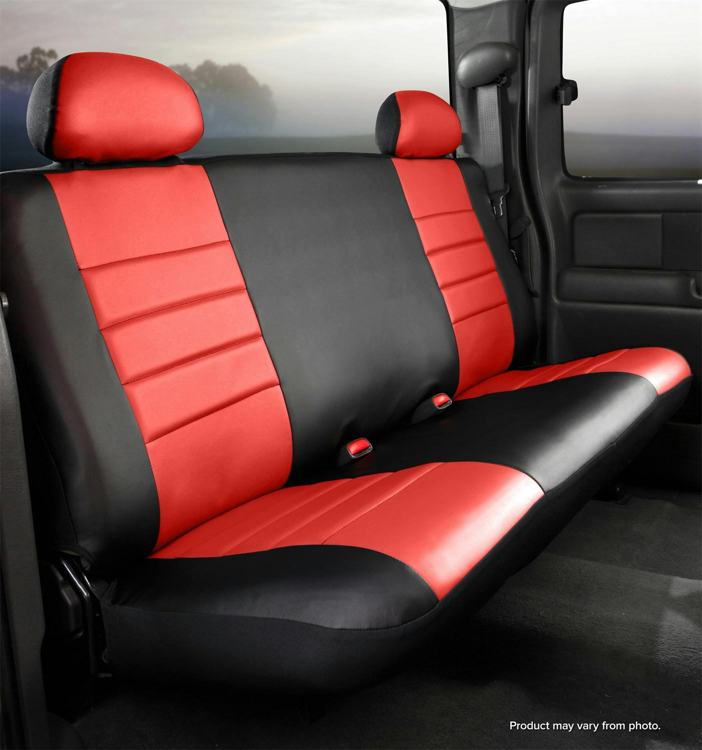 Fia SL62-10 RED LeatherLite™ Custom Seat Cover