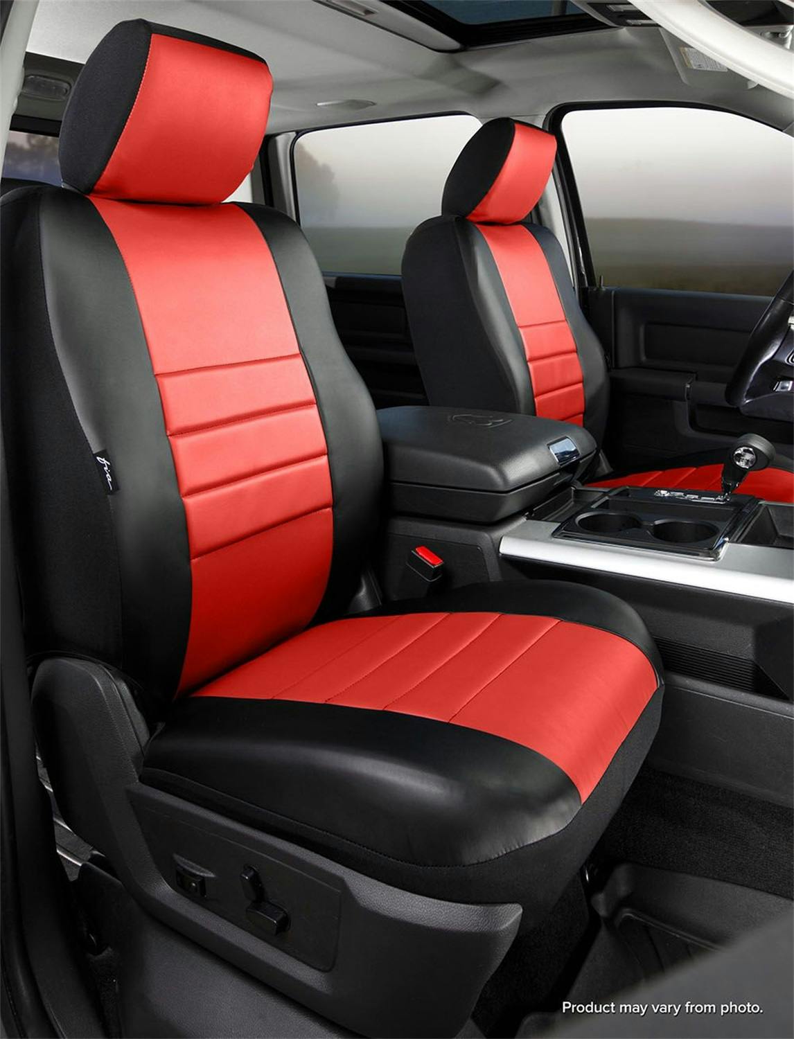 Fia SL62-99 RED LeatherLite™ Custom Seat Cover