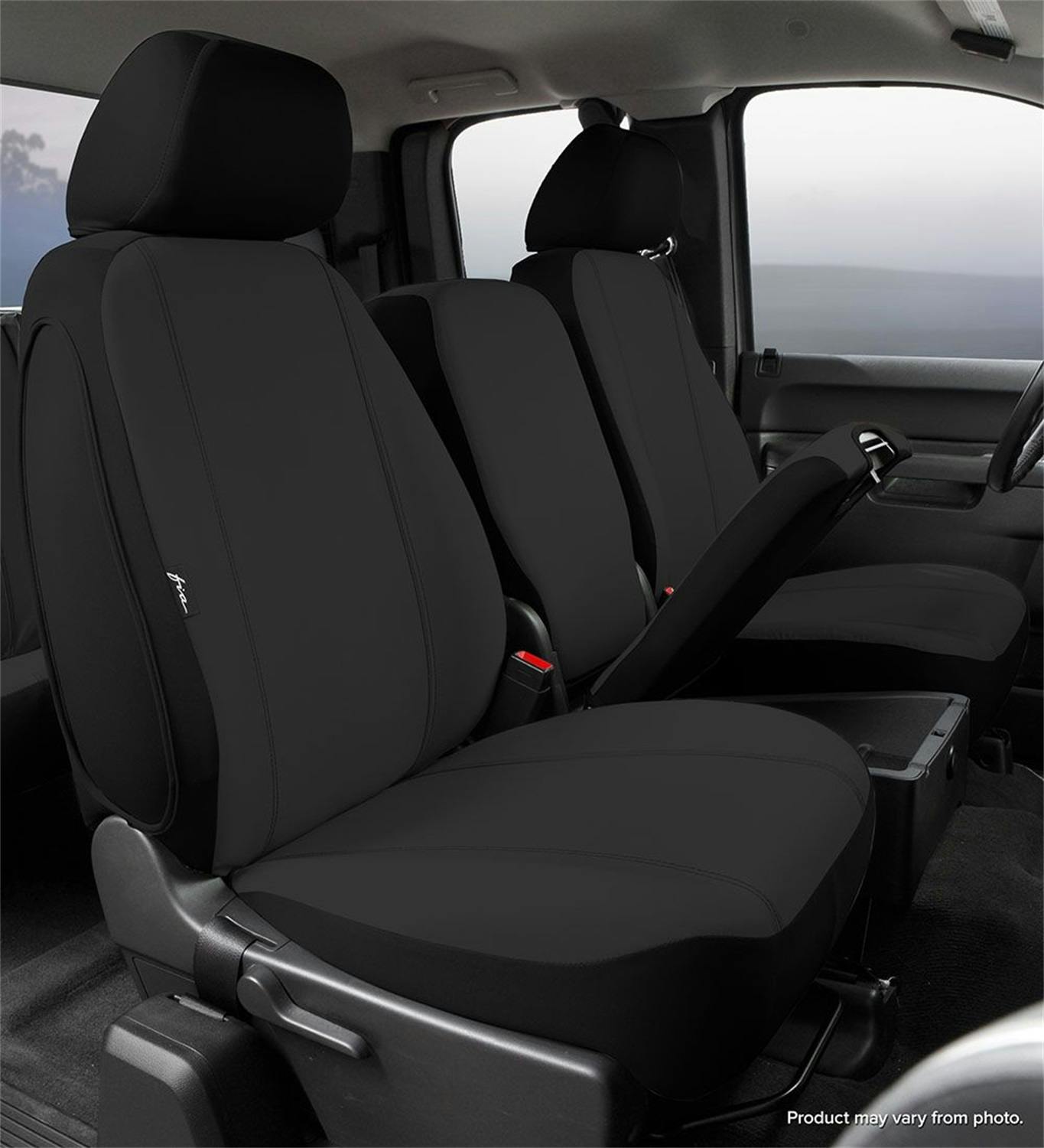 Fia SP87-35 BLACK Seat Protector™ Custom Seat Cover