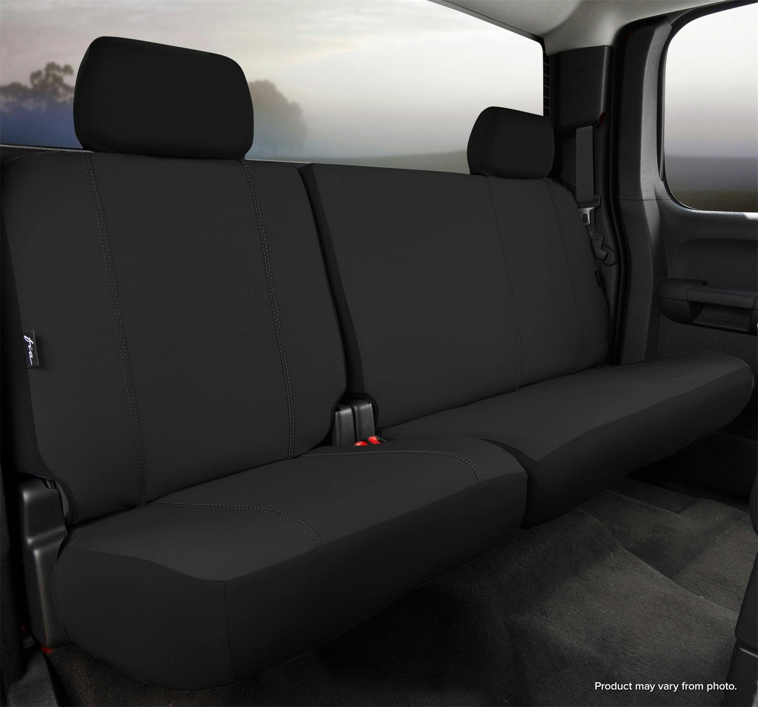 Fia SP82-16 BLACK Seat Protector™ Custom Seat Cover