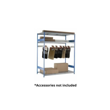 Rousseau Metal SRP1477 Mat Rack (Single) (96"W x 36"D x 75"H)
