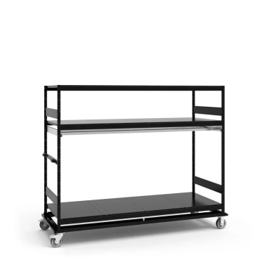 Rousseau Metal SRP1478M Mat Rack (Double) (Mobile) (96"W x 36"D x 75"H)