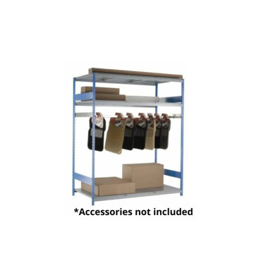 Rousseau Metal SRP1478 Mat Rack (Double) (96"W x 36"D x 75"H)