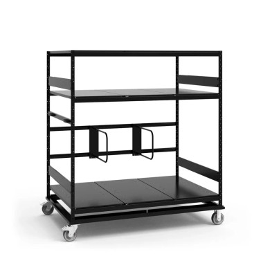 Rousseau Metal SRP2430M Sheet Metal Rack (72"W x 48"D x 75"H) (Mobile)