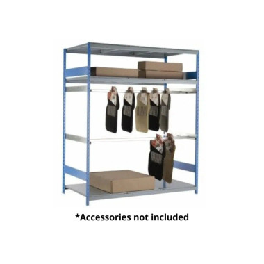Rousseau Metal SRP3474 Mat Rack (Double) (72"W x 36"D x 75"H)
