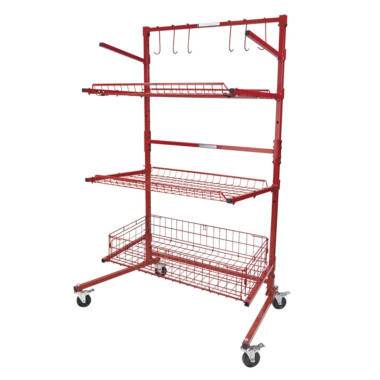 Innovative SSPC-B/DB Innovative Parts Cart B with Deep Basket