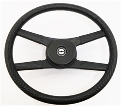 1970 - 1981 NEW 9761838 Camaro 4-Bar Rope Steering Wheel Kit with SILVER WITH BLACK BOWTIE Horn Button, 3992304