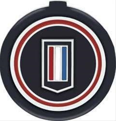 1970 - 1981 Camaro 4-Bar Steering Wheel Horn Cap Button Emblem Only, Shield Badge, 332649