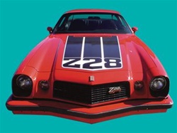 1974 Camaro Z28 HOOD Decal Stripe Only