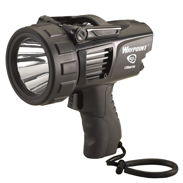 Waypoint Rechargeable PIstol Grip Spotlight with AC - Black STL44911