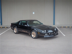 1985 - 1987 Camaro IROC-Z Decal Kit with Roll of Lower Body Stripes Set, Gold and Black