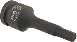Sunex Tools 26482 1/2 Drive 5/16 Hex Impact Socket