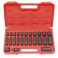 Sunex Tools 3325 25 Piece 3/8" Drive Impact Socket Set