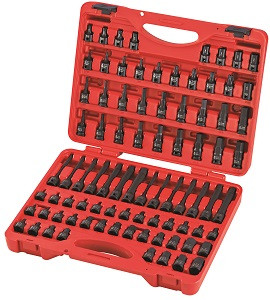 Sunex Tools 3569 84-Piece 3/8 Inch Impact Socket Set
