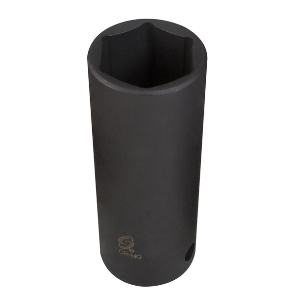 1/2" Drive 6 Point Extra Thin Wall Deep Impact Socket 22mm