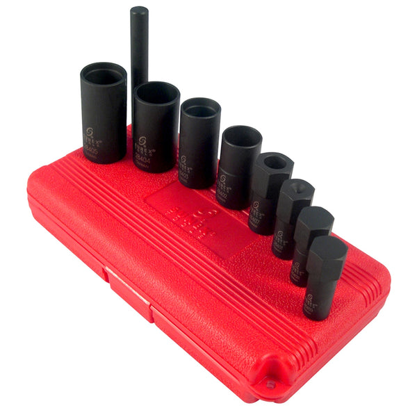 9 Piece 1/2" Drive Wheel Lock Removal Kit SUN2840