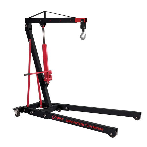 2 Ton Folding Engine Crane With Dual Pump Pistons SUN5222