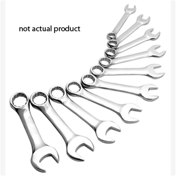Stubby Combination Wrench, 19mm
