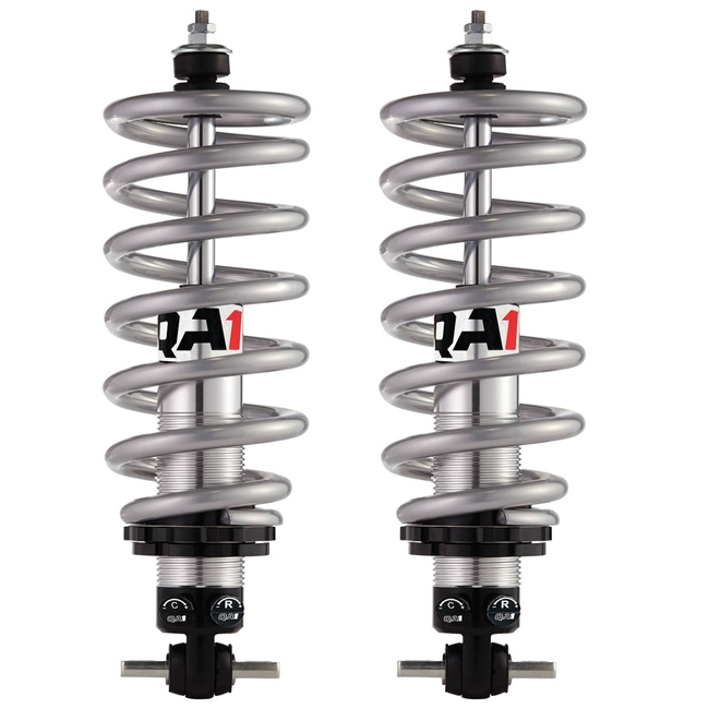 1970 - 1981 Camaro QA1 Coil Over Front Shocks Set, Double Adjustable Shocks with Springs