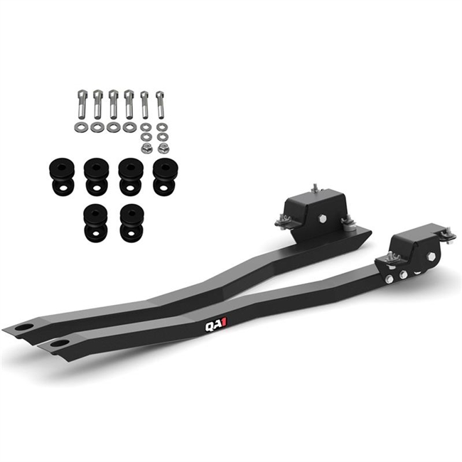 1970 - 1974 Camaro QA1 Subframe Connectors with Solid Aluminum Body Bushing Kit