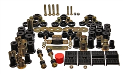 1975 - 1979 Camaro Polyurethane Suspension Bushings Kit, Black