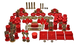 1975 - 1979 Camaro Polyurethane Suspension Bushings Kit, Red