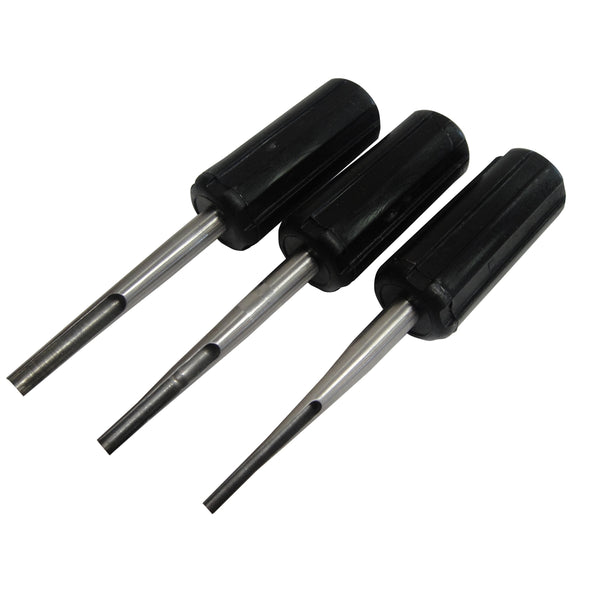 3 Piece Steel Terminal Release Tool Set in 14,16 and 20 Guage THX588