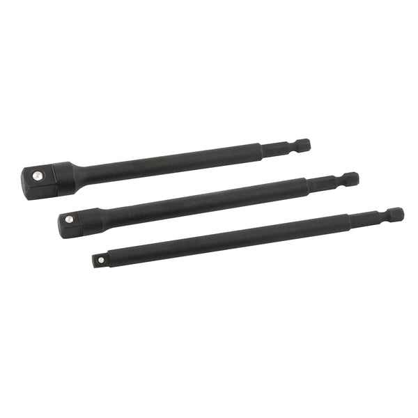 3 Piece Impact Grade Socket Adapter Set