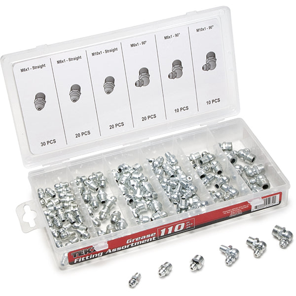 110 Piece Grease Fit Assortment TIT45274