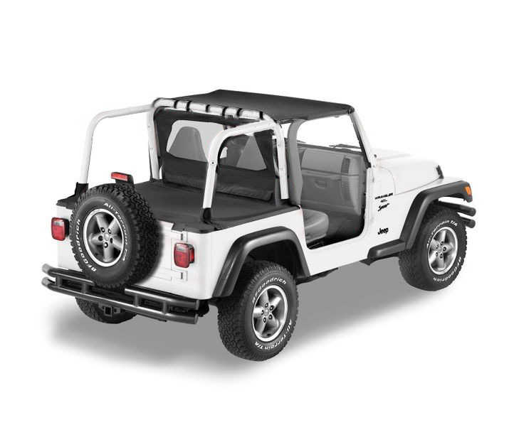 Bestop Header Combo for 97-02 Jeep Wrangler TJ with OE Soft Top