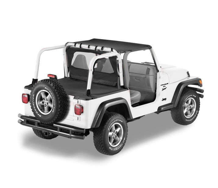 Bestop Header Combo for 97-02 Jeep Wrangler TJ with Hard Top