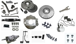1971 - 1973 Camaro 4 Speed Muncie Transmission Conversion Kit, Choice of M20 or M21
