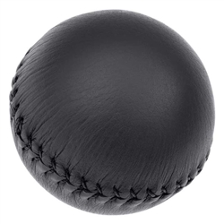 1982 - 2002 Camaro Black Manual Transmission Leather Wrapped Shift Ball Knob, 14089466