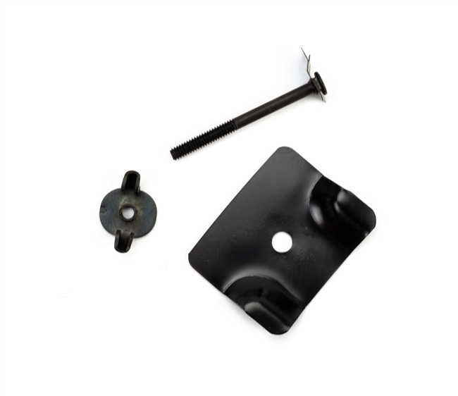 1974 - 1981 Camaro Bumper Jack Mounting Bracket, Retainer Bolt and Wing Nut Set