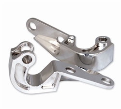 1970 - 1981 Camaro Custom Billet Aluminum Trunk Lid Hinges with Polished Finish, Pair