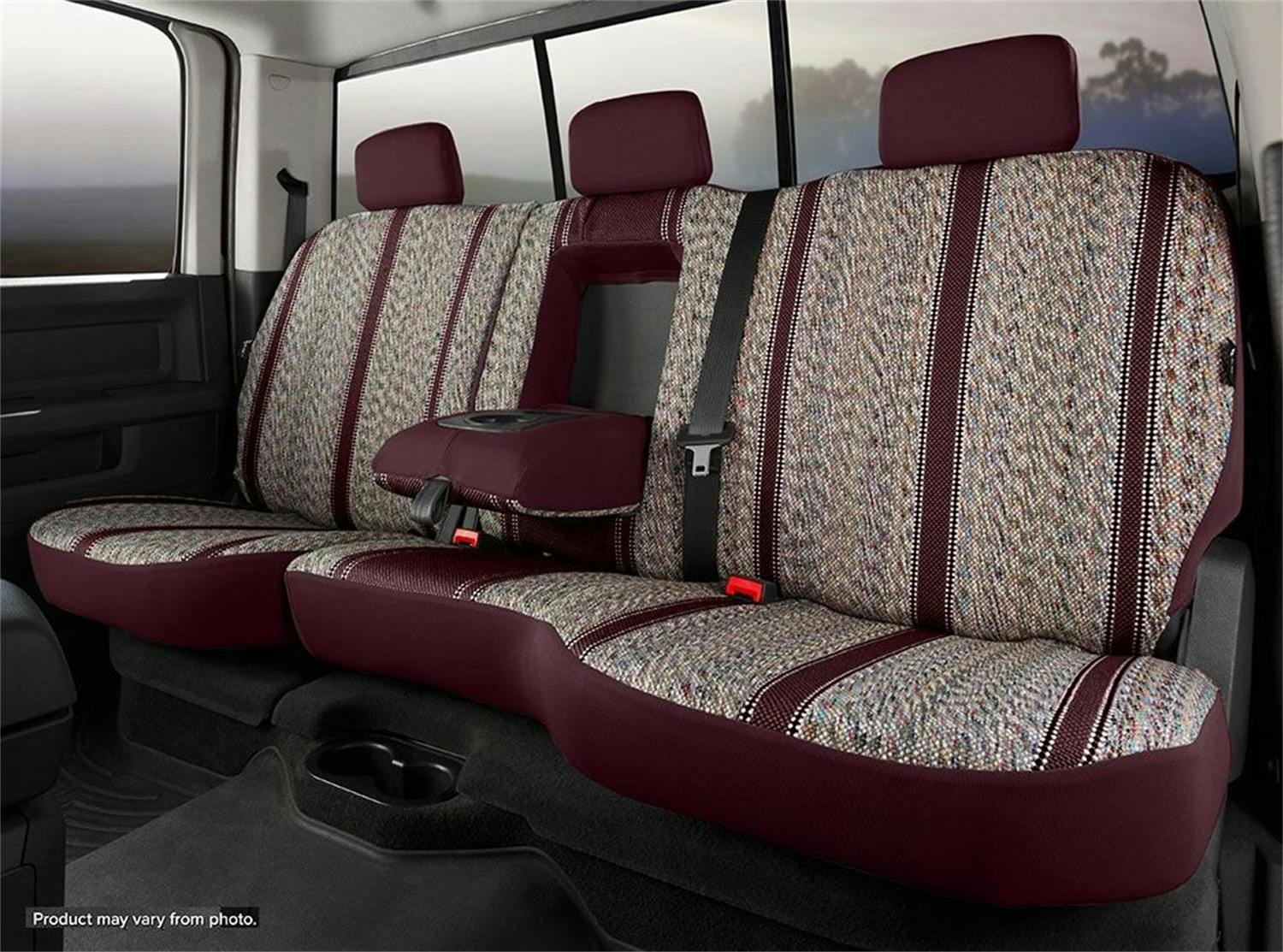 Fia TR48-4 WINE Wrangler™ Custom Seat Cover