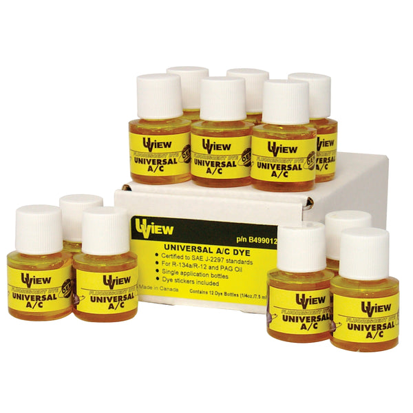 Universal A/C Dye - 12 Bottles UVUB499012