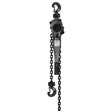 JET Tools 287700 JLP-150A-5SH, JLP-A Series 1-1/2 Ton Lever Hoist, 5' Lift & Shipyard Hooks